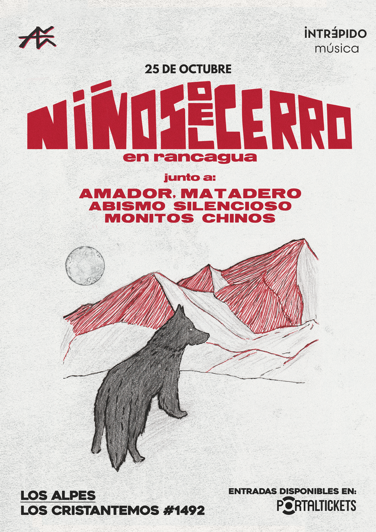 Niños del Cerro agenda concierto en Rancagua